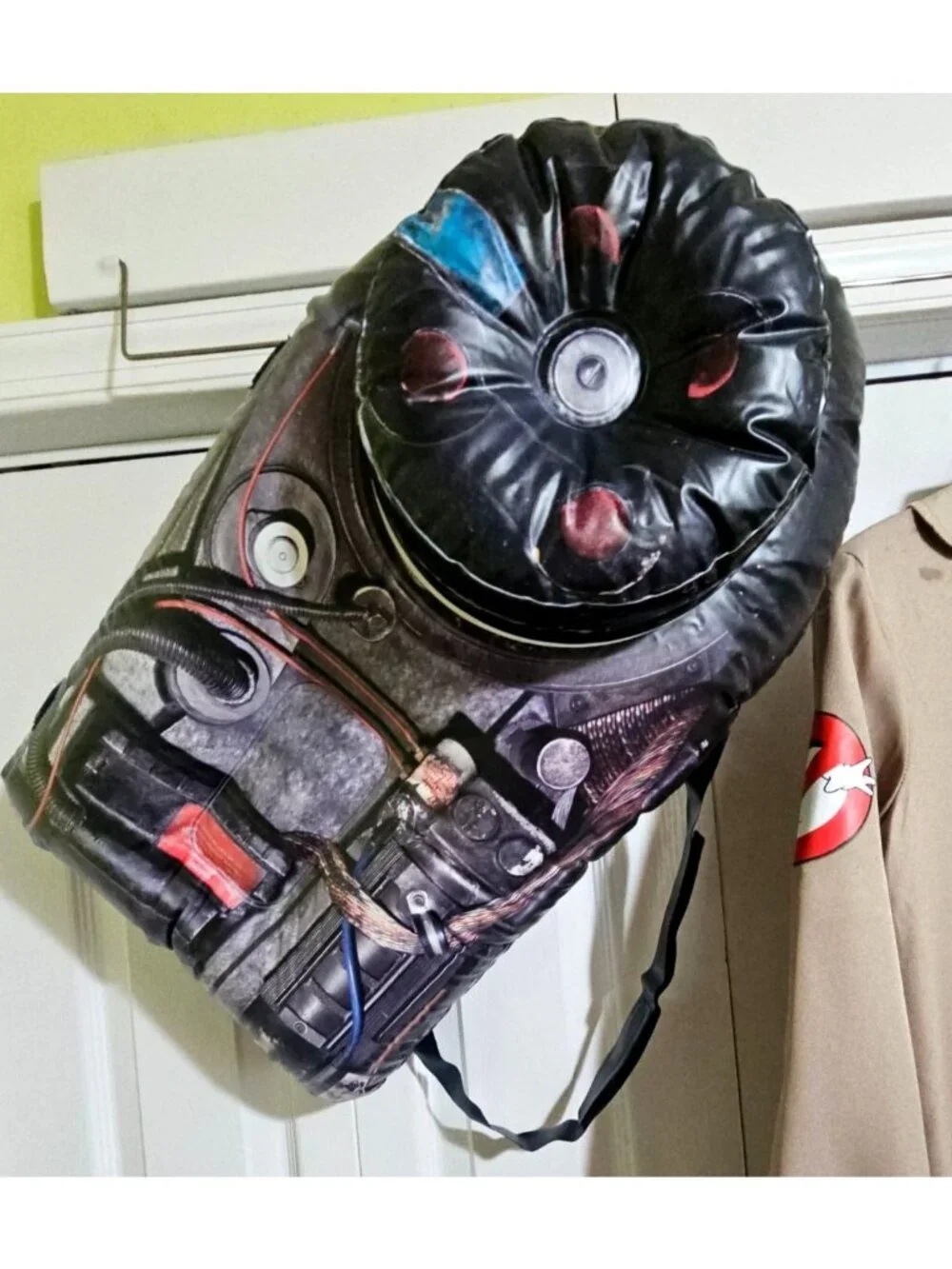 Ghostbusters Afterlife Costume Kid 10-12 Inflatable Proton Pack Venkman Disguise
